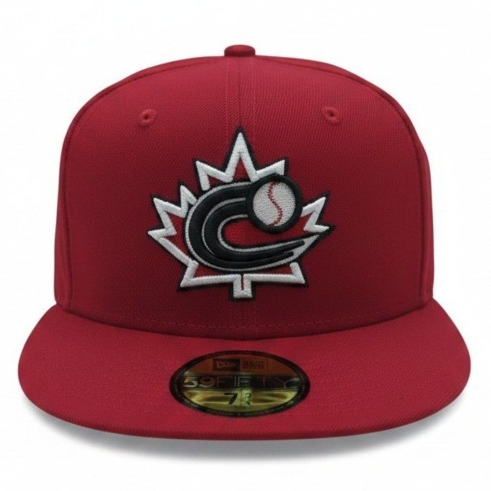 New Era 59FIFTY Team Canada World Baseball Classic Red Fitted Hat 7 3/4